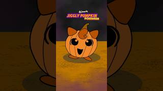 Jigglypuff as a Halloween pumpkin 🎃 pokemon pokeween jigglypuff pumkin drawing [upl. by Manno]