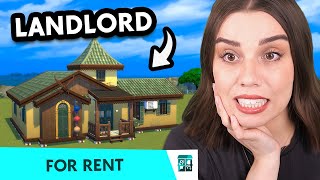 Becoming a LANDLORD  Lets Play The Sims 4 FOR RENT  Part 6 [upl. by Knipe417]