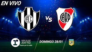 CENTRAL CÓRDOBA VS RIVER  EN VIVO  LIGA PROFESIONAL [upl. by Nyllaf]