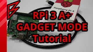 Raspberry pi 3 A ethernetssh over USB Gadget Mode tutorial [upl. by Neelrahs]