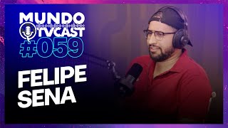 MundoTV Cast 59  Felipe Sena [upl. by Llerrehs938]