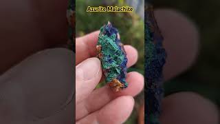 Azurite Malachite danieleprospector minerali minerals mineralogy [upl. by Eenert]