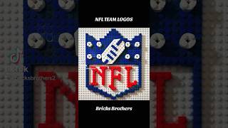 LEGO NFL Team Logos Part 1 lego nflsanfrancisco49ers dallascowboyskansascitychiefs [upl. by Aihsat]