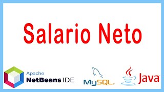 🌐 Programación en Java con NetBeans 🔴Salario Neto [upl. by Joung]