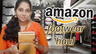 Amazon Footwear Haul  Affordable Amazon Footwear Collection  Shopping Haul [upl. by Dinerman35]