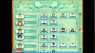 Virtual Families family tree  20 generations [upl. by Matty]