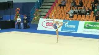 Yana Kudriavtseva  Gazprom Cup Grand Prix 2012  Clubs [upl. by Sirk827]