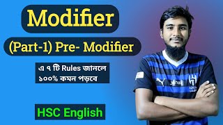 PreModifier  Modifier  Faruk English Academy farukenglishacademy [upl. by Ahsehat916]