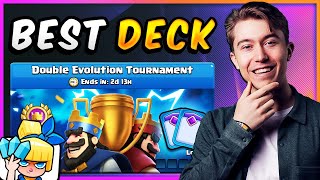 DOUBLE EVOLUTION TOURNAMENT in CLASH ROYALE 🏆 [upl. by Wearing]