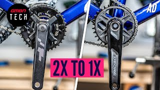 How To Upgrade To A 1X11 Or 1X12 Drivetrain  The Ultimate Single Chainring Conversion Guide [upl. by Jamey812]