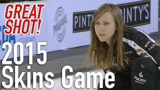 Rachel Homan  Runback takeout Pintys TSN Skins Game [upl. by Wit]