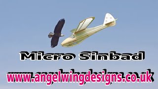 How to Build A Micro Sinbad Radio control Glider Build Part 4 Final Assembly [upl. by Sipple624]