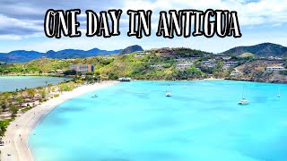 ONE DAY IN ANTIGUA  Exploring a Caribbean Island [upl. by Jennee]