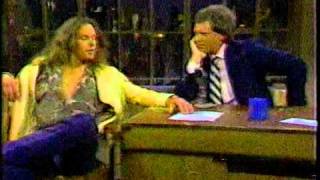 Ted Nugent on Letterman early 80s Part 2 of 2  Guns Hunting amp Stranglehold [upl. by Chilson674]