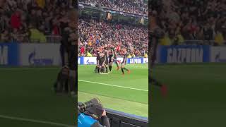 Real Madrid 14 Ajax  Goal Schöne live from the stands 05032019 [upl. by Otrebilif]