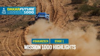 Mission 1000 Highlights  Stage 1  Dakar2024 [upl. by Akimas378]