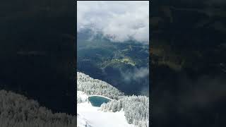 Neuschnee in Seefeld der erste Schnee im Herbst [upl. by Aiekram]