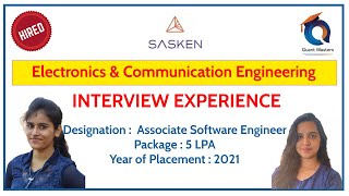 Sasken Technologies Interview Experience  2022  Designation Associate Software Engineer [upl. by Siclari]