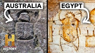 Ancient Aliens Egyptian Hieroglyphics FOUND in Australia Special [upl. by Aned]