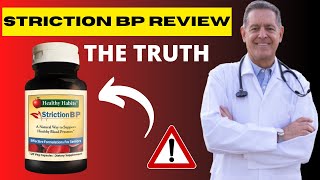 STRICTION BP – Striction BP Reviews  Striction BP Blood Pressure Does it Work [upl. by Candless]