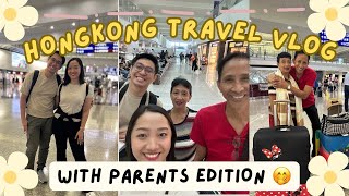 HONGKONG  Traveling with the Parentals 🇭🇰🥰 FIRST TIME 😍 [upl. by Brandenburg]