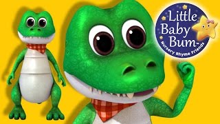 Crocodile Song  Nursery Rhymes for Babies by LittleBabyBum  ABCs and 123s [upl. by Mcginnis]