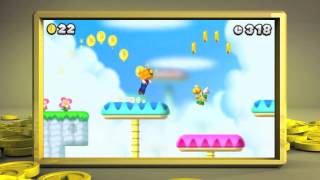 Nintendo 3DS  New Super Mario Bros 2 E3 Trailer [upl. by Enairda]