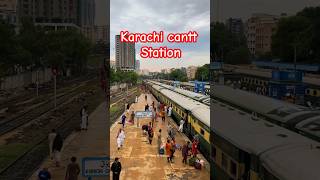 Beautiful view of Karachi cantt station 😍❤ [upl. by Rases497]