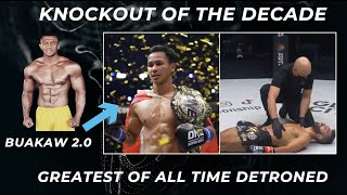 Knockout Of The Decade Buakaw 20 Dethrones Greatest of All Time [upl. by Bigg]