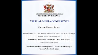 Media Conference Hosted By The Ministry Of Finance [upl. by Luar]