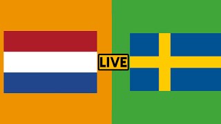 Netherlands U21 vs Sweden U21 Live UEFA European U21 Championship 2024 [upl. by Moynahan]