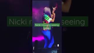 Nicki Minaj Seeing Green Live [upl. by Keffer743]