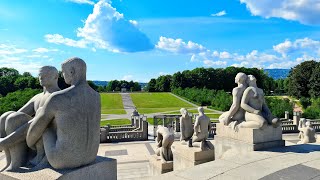 The Vigeland Park Frogner Park OsloNorway Amazing World by Shahrukh Sohail  Amazing Location [upl. by Rhoda]