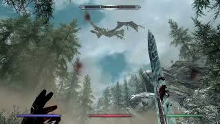 Skyrim  Yeah Well I cast quotDragonquot and your turn is over [upl. by Labana]