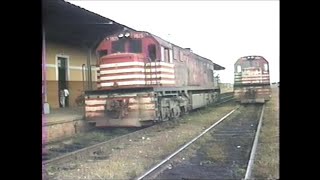 Locomotivas U20 em Itirapina SP 1996 [upl. by Cazzie480]