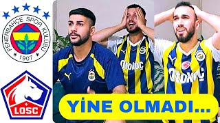 SON DAKÄ°KADA TURU KAYBETTÄ°K FENERBAHÃ‡E  LÄ°LLE MAÃ‡INA TEPKÄ° [upl. by Inahpit]