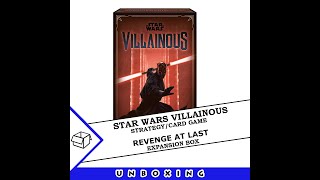 Star Wars Villainous Revenge At Last expansion [upl. by Lutero]