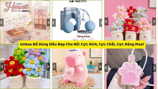 Shopee haul 15  Unbox Đồ Dùng Siêu Đẹp Cho Nữ Cực Xinh Cực Chất Cực Đáng Mua [upl. by Nichola]