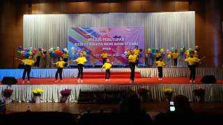 PERMATA Seni Tari Pucuk  Tarian Rampaian Zapin Inang dan Joget [upl. by Lamrouex775]