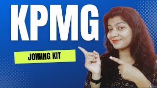 KPMG Joining Kit 2023  KPMG Welcome Kit 2023  CA Lovely Bhagat kpmg [upl. by Fontana]