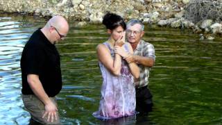 8 28 11 Baptism at Creek [upl. by Shoshanna349]