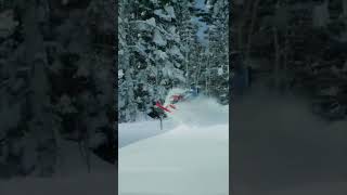 Lynx Snowmobile powder ride [upl. by Lucienne]