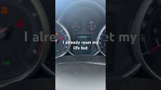 how to reset oil life on 2014151617 chevrolet cruze in just 10 seconds [upl. by Margalit498]