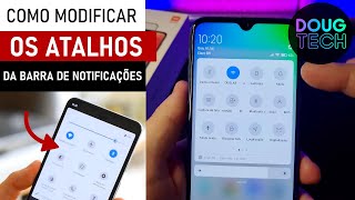 Como MODIFICAR os ATALHOS da Barra de Notificações no Xiaomi [upl. by Isidro]