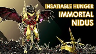 Insatiable Hunger  Nidus Solo Levelcap Immortal Tank  Dual IchorDual Toxocyst [upl. by Sualkcin7]