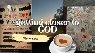 STORYTIME  why I NEED MORE GOD  reading MY Bible  40 day word fast  letting go [upl. by Gnilsia674]