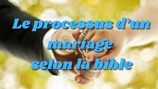 Le processus d’un mariage selon la biblePast Fred Sita [upl. by Austin]