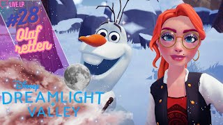 Disney Dreamlight Valley  Olaf retten amp den großen Schneesturm stoppen ❄️ 28 [upl. by Suivatnad]