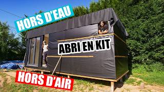 Comment jai rendu étanche mon abri en kit  EPDM Fenêtre Parepluie [upl. by Eahsram]