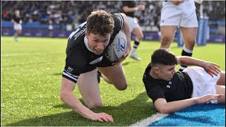 Newbridge College v Belvedere College  2022 Bank of Ireland Leinster Schools Senior Cup [upl. by Aihtenyc]